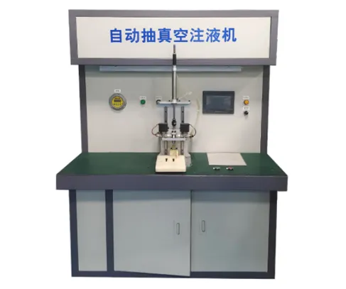 Automatic vacuum liquid injection machine