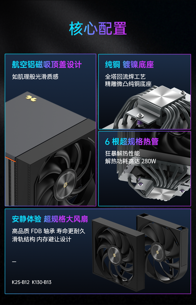 Caesar S1 & Caesar S2 Unleash the Beastly Core: Super Flagship Dual-Tower CPU Coolers